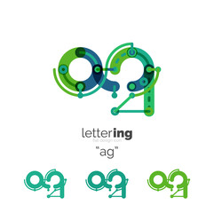 Letters logo icon