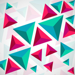 Abstract geometric background with triangles. Modern style