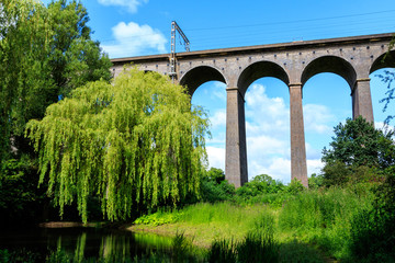 Fototapeta na wymiar Digswell Viaduct in the UK