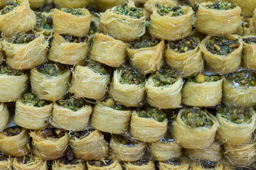 Baklava with pistachio