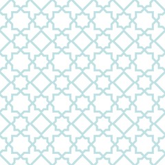 arabian geometric star seamless pattern background, symmetrical