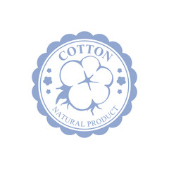 Cotton Blue Product Logo Design