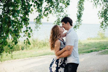 love under the tree, summer nature