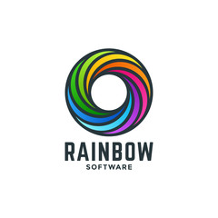 Colorful logo design element