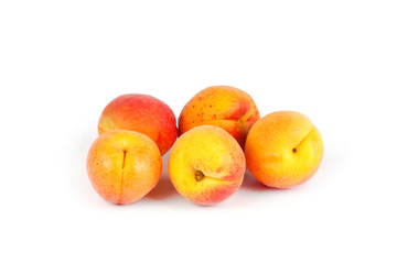 Fresh ripe apricot