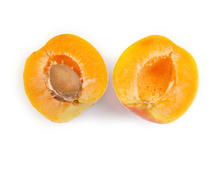 Fresh ripe apricot