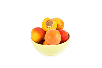 Fresh ripe apricot
