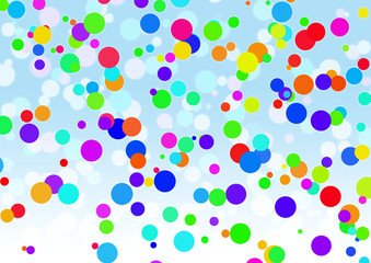 ドットの背景素材
