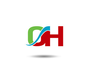 OH letter logo
