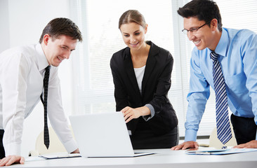 Fototapeta premium Business people