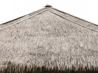 hay or dry grass roof