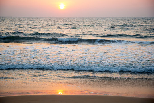 Fototapeta Beautiful sunset