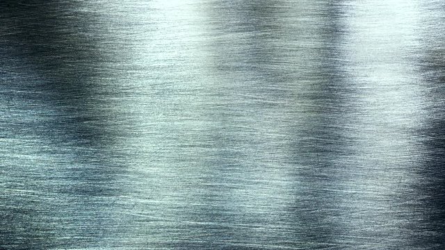 Abstract reflection in metal