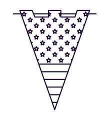 patriotic party  isolated icon design