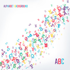  Alphabet Background color