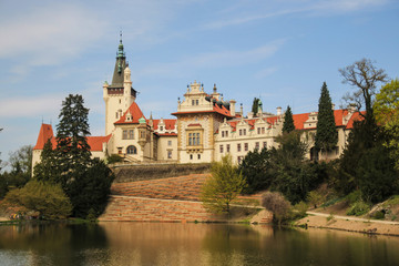 Obraz premium Park Pruhonice near Prague