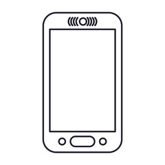 smartphone  isolated icon design