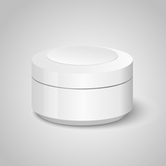 Cosmetic bottle for cream