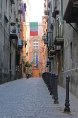 Narrow Street in Naples