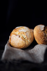 Freshly baked buns