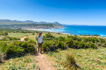 Cala Mesquida - beautiful coast of island Mallorca, Spain