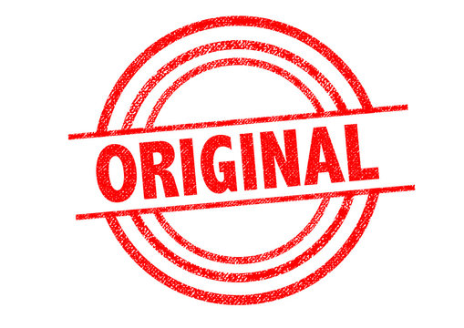 ORIGINAL Rubber Stamp