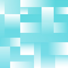 Blue square abstract background.