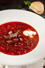 Beetroot and Cabbage Soup