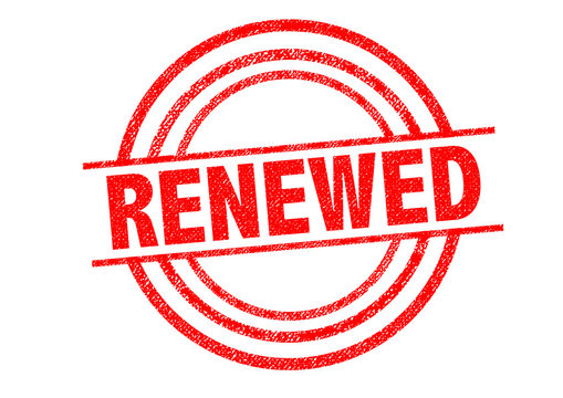 RENEWED Rubber Stamp