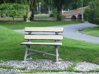 Stone Chair in the park