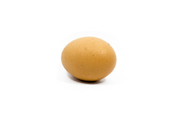 egg isolated on white background