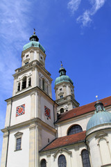 Fototapeta premium Kempten - Basilika St. Lorenz