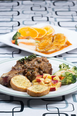 Pork chop steak