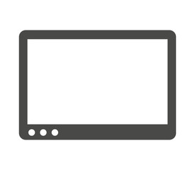 tablet device  isolated icon design