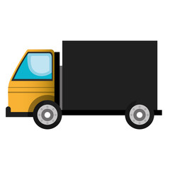 Construction vehicle machinary isolate flat icon, vector illustration.