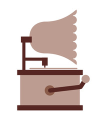 silophone retro isolated icon design