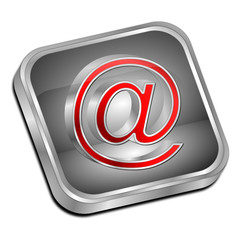 Fototapeta premium E-Mail Button - 3D illustration