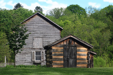 Obraz premium Lewisburg abandoned houses