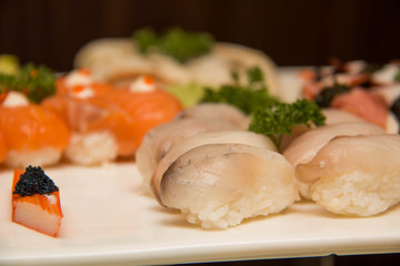 Japanese sushi food