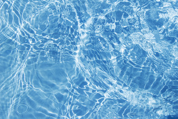 Pattern the water in swimming pool.