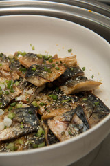 Grill Saba, Japanese seawater fish