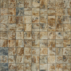 Old wall ceramic tiles patterns handcraft from thailand parks pu