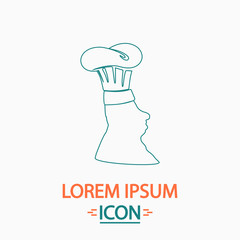 Chef computer symbol