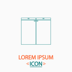 Drawer computer symbol