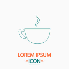 Coffee computer symbol