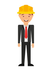 professional construction isolated icon design