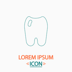 Tooth computer symbol