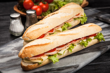 Panini grilled sandwich