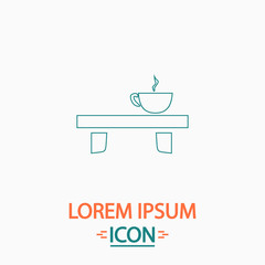 Tea time computer symbol