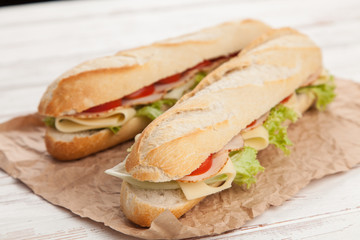 Panini grilled sandwich